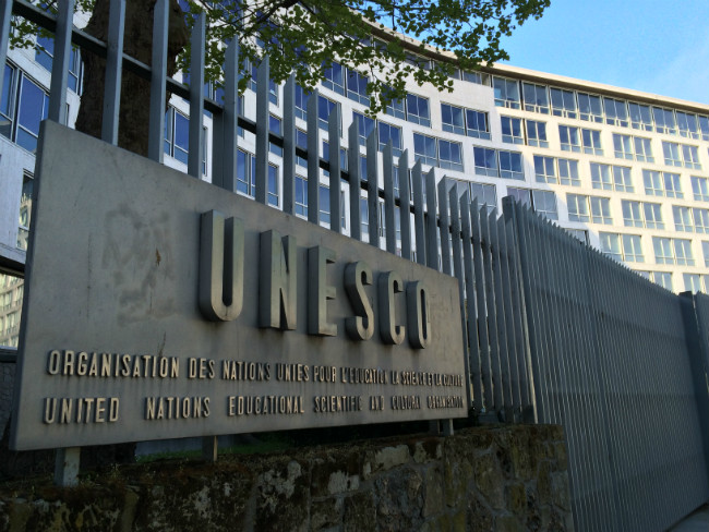 UNESCO-entrance