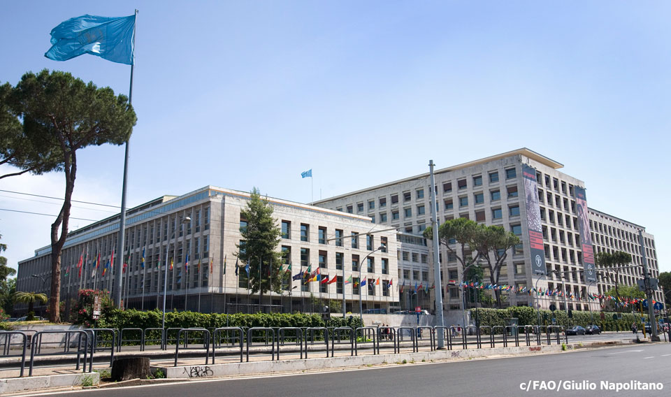 Sede de la FAO en Roma, Italia